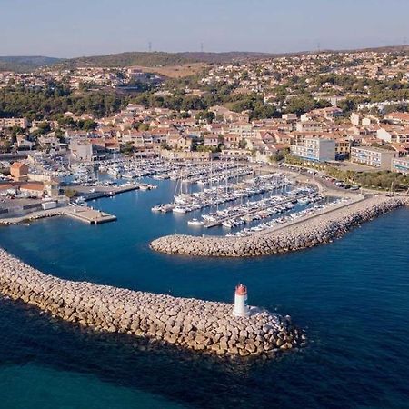 Sea, Sweet & Sun - Vue Sur Mer - T3 - Plage Commerce Et Port A Pieds Sausset-les-Pins Dış mekan fotoğraf